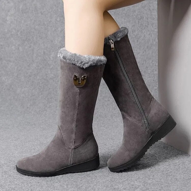Women's Classic Thermal Flat High Winter Boots