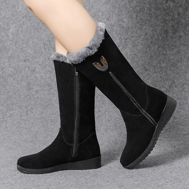 Women's Classic Thermal Flat High Winter Boots