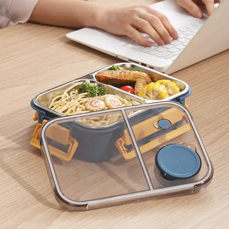 Insulated Lunch Container Compact Leak-Proof Meal Storage - Image 4
