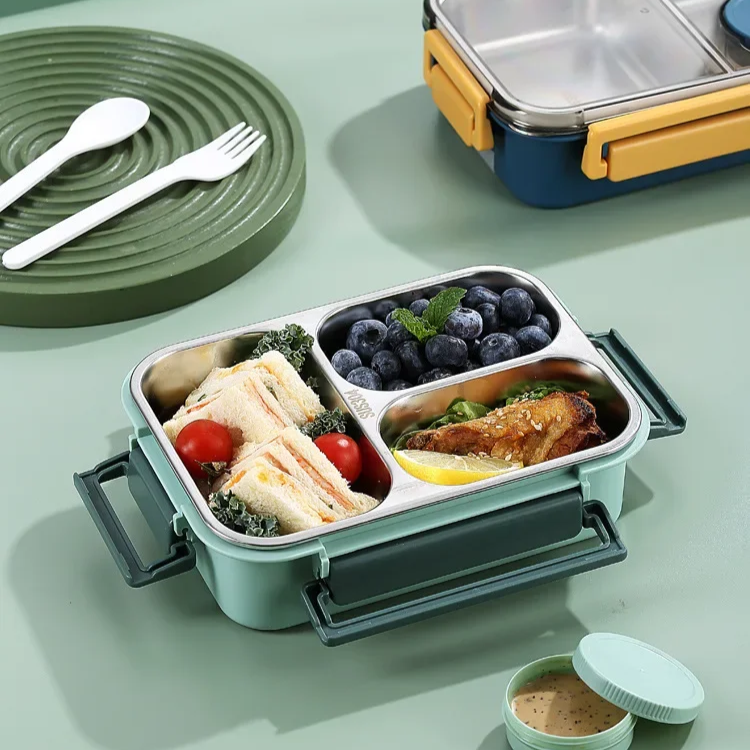 Insulated Lunch Container Compact Leak-Proof Meal Storage - Image 5