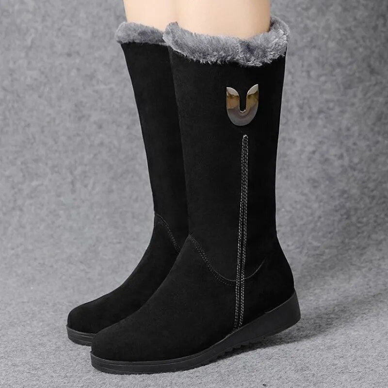 Women's Classic Thermal Flat High Winter Boots