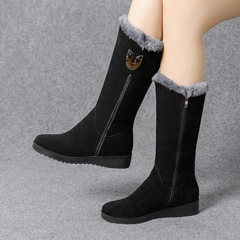 Women's Classic Thermal Flat High Winter Boots