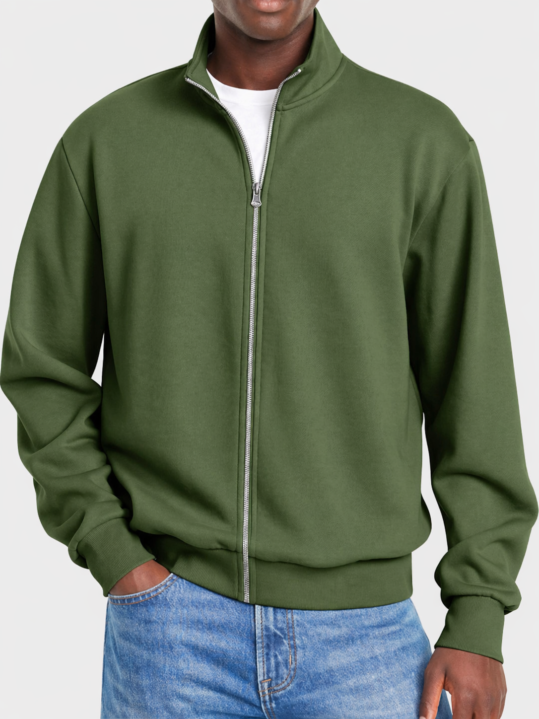 Mens Cardigan Sweater Full Zip - Image 26
