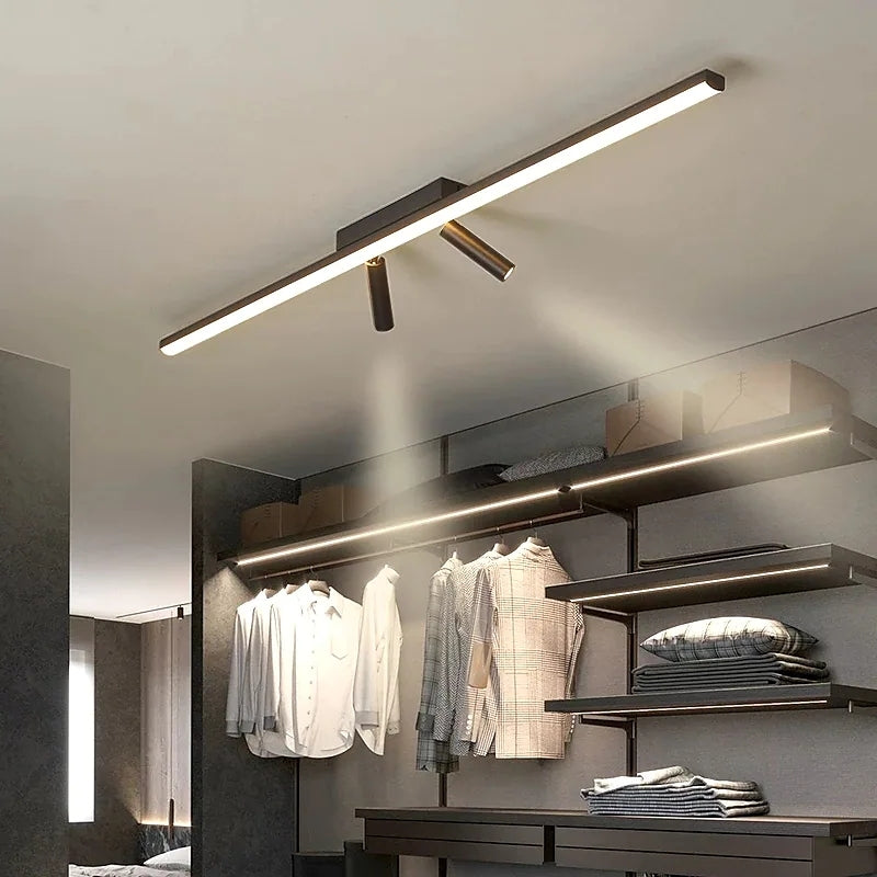 Modern LED Ceiling Light Linear Design With Directional Lighting - Image 5