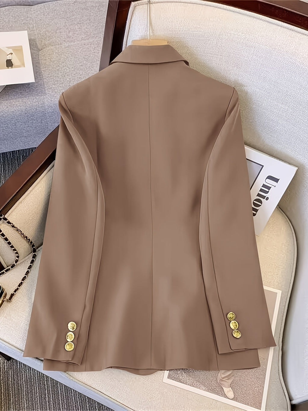 Timeless Versatile Formal Button Blazer for Women