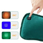 Plush Fabric Electric Heating Pad USB Powered - Image 4