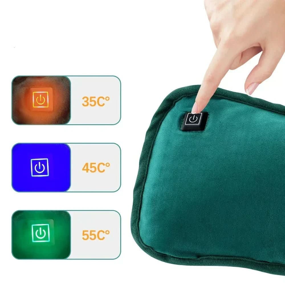 Plush Fabric Electric Heating Pad USB Powered - Image 4
