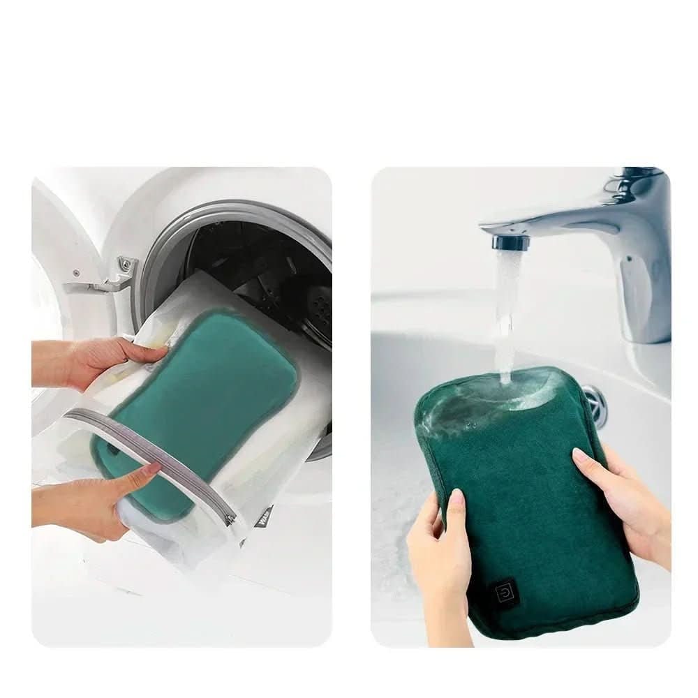 Plush Fabric Electric Heating Pad USB Powered - Image 5
