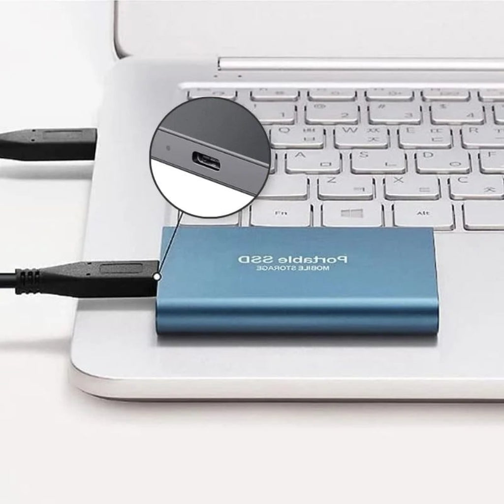Portable SSD External USB-C High Speed Mobile Storage 128GB - Image 2