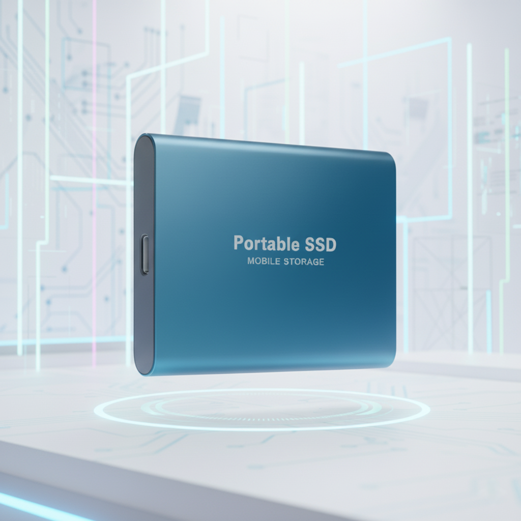 Portable SSD External USB-C High Speed Mobile Storage 128GB