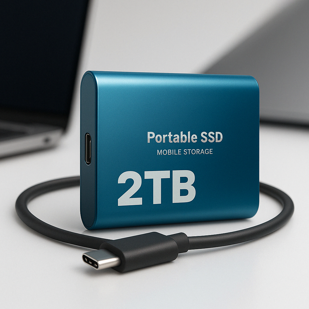 External Hard Drive Portable SSD USB C Mobile Storage 2TB - Image 4