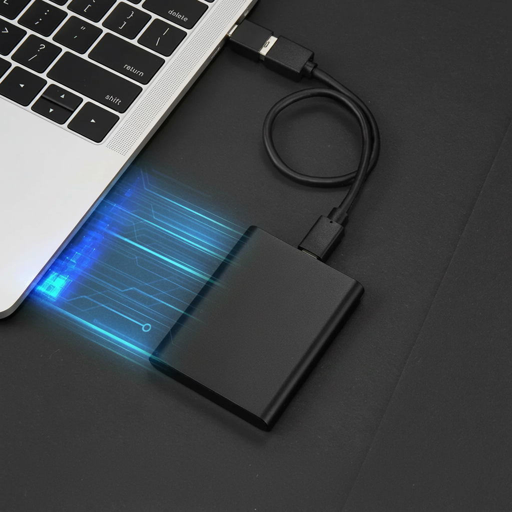 Portable SSD External High Speed USB Solid State Drive Aluminum Storage - Image 5