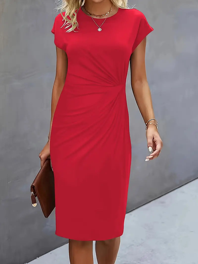 Women's Timeless Fashion Scoop Neck Dress