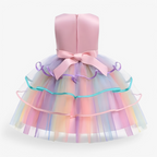 Girls Tulle Unicorn Princess Dress - Image 6