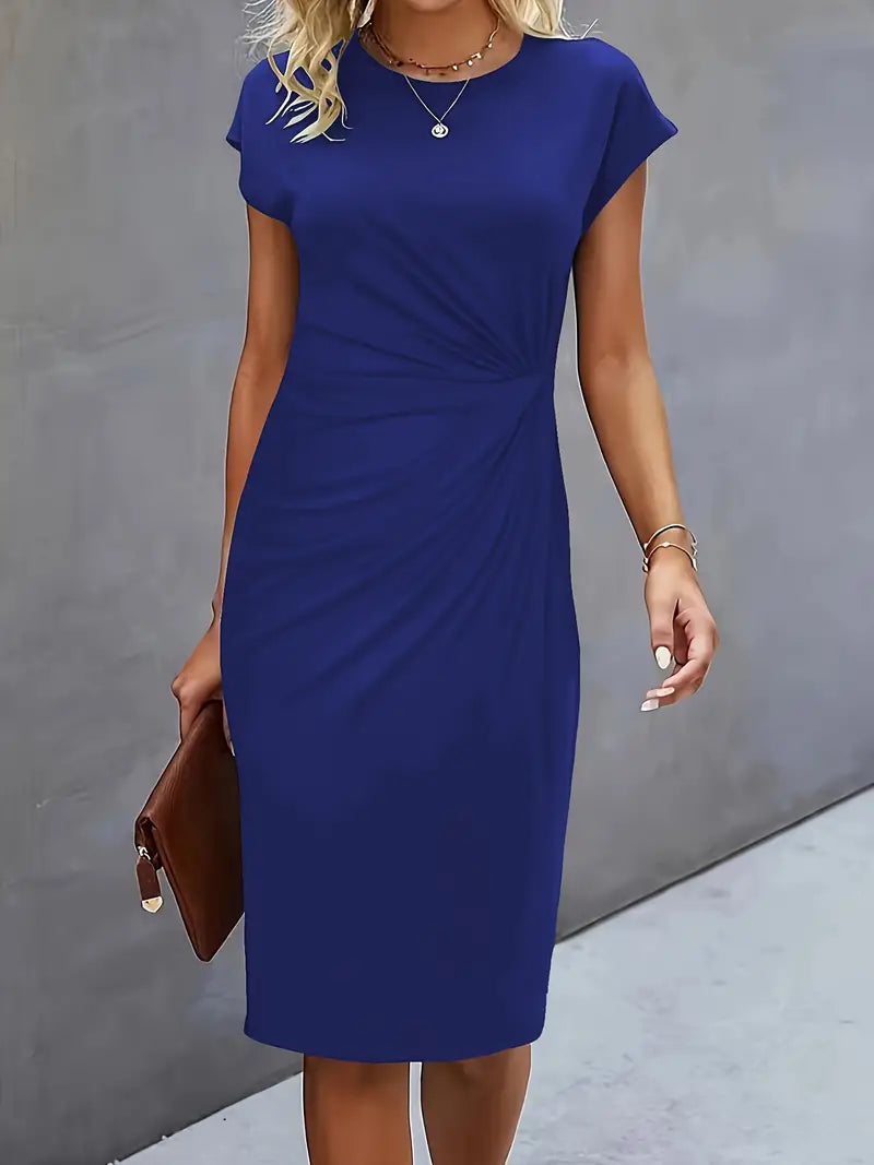 Women's Timeless Fashion Scoop Neck Dress
