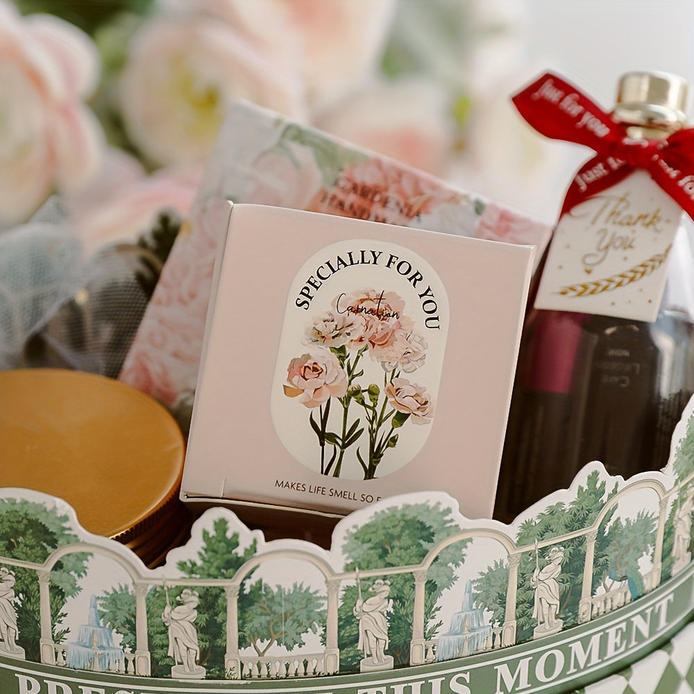 Skorter | 1pc Carnation Scented Candle – Decorative Candle for Mother's Day, Valentine's Day and Christmas - Image 17