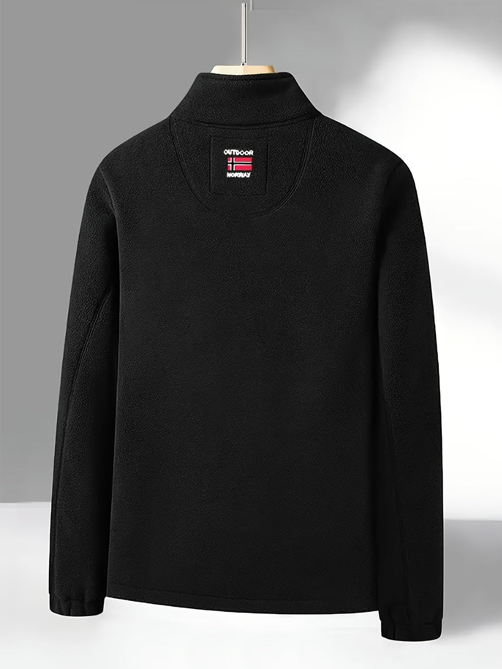 Men's Fashion Warm Outdoor Fleece Jacket with Protective Collar