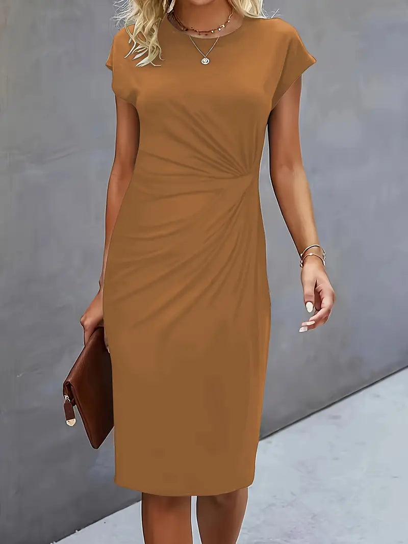 Women's Timeless Fashion Scoop Neck Dress