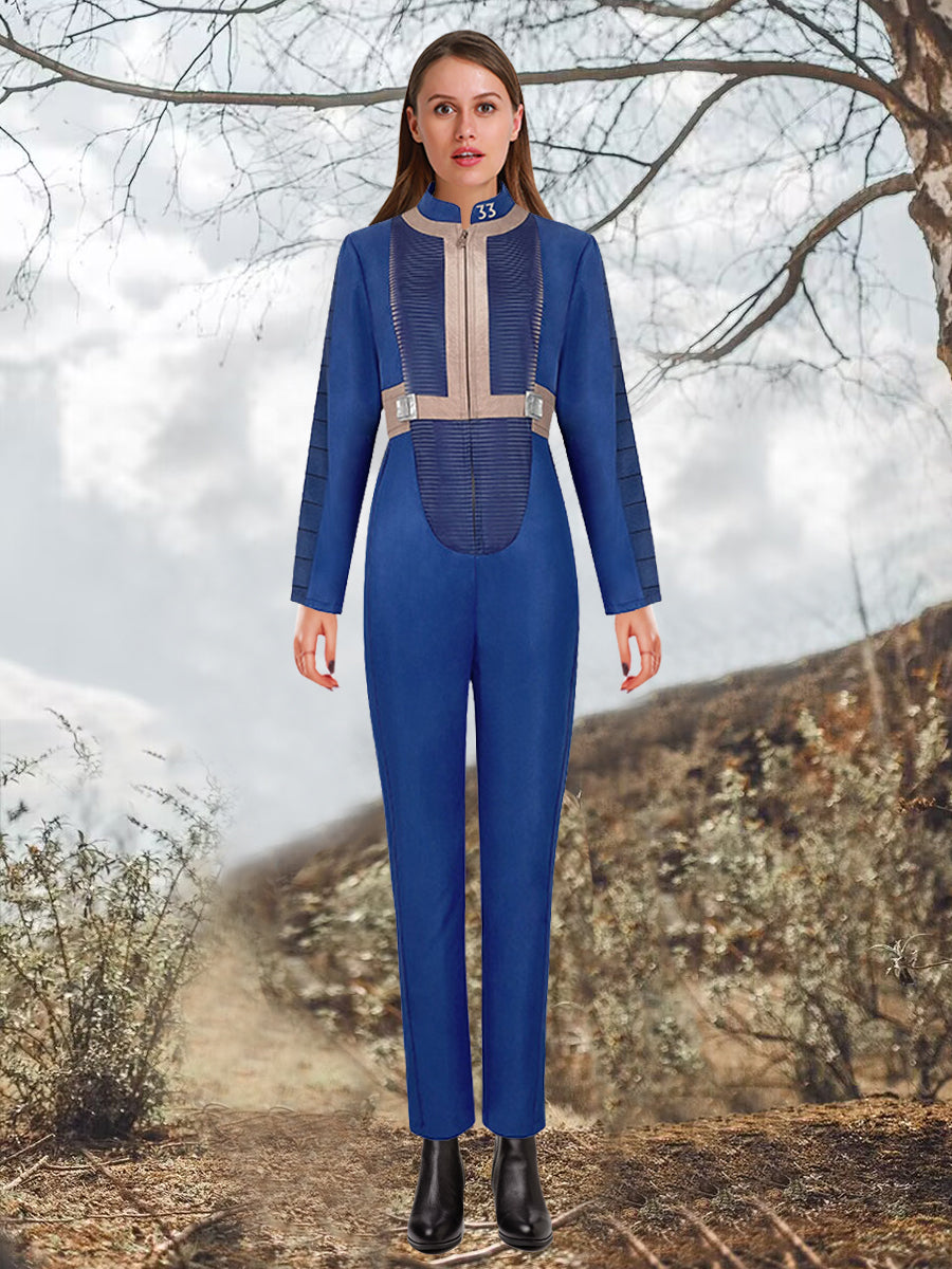 Vault 33 Jumpsuit Costume - Image 9