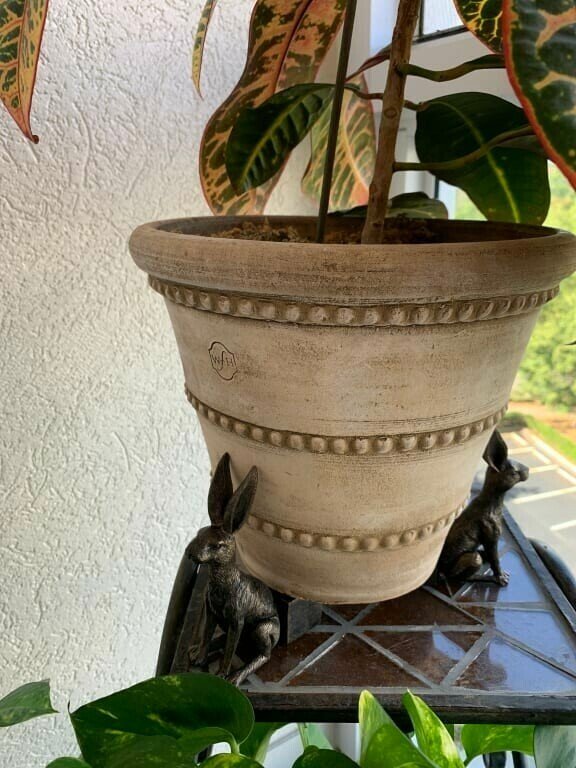 Plant Pot Feet Labrador Planter Risers Decorative Drainage Set - Image 7