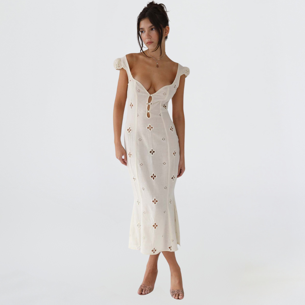 Women’s Classic Occasion Midi Wedding Guest Dresses For Events