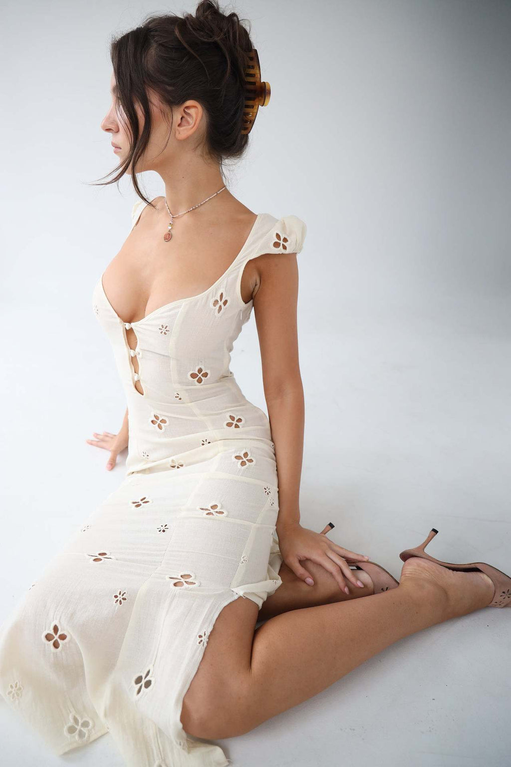 Women’s Classic Occasion Midi Wedding Guest Dresses For Events