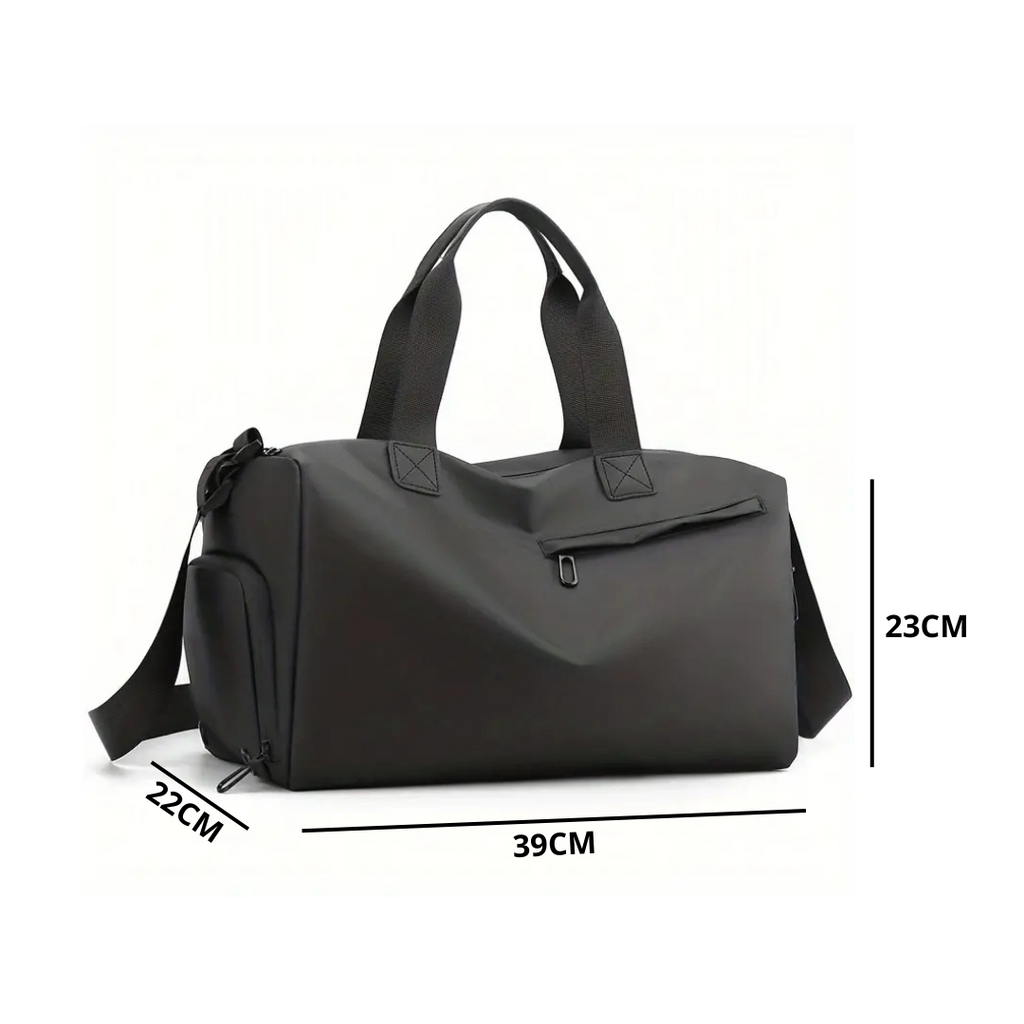 Waterproof Gym Travel Bag with Separate Shoe Section and Bottom Pocket - Image 13