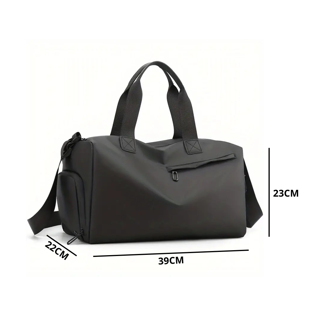 Waterproof Gym Travel Bag with Separate Shoe Section and Bottom Pocket - Image 13