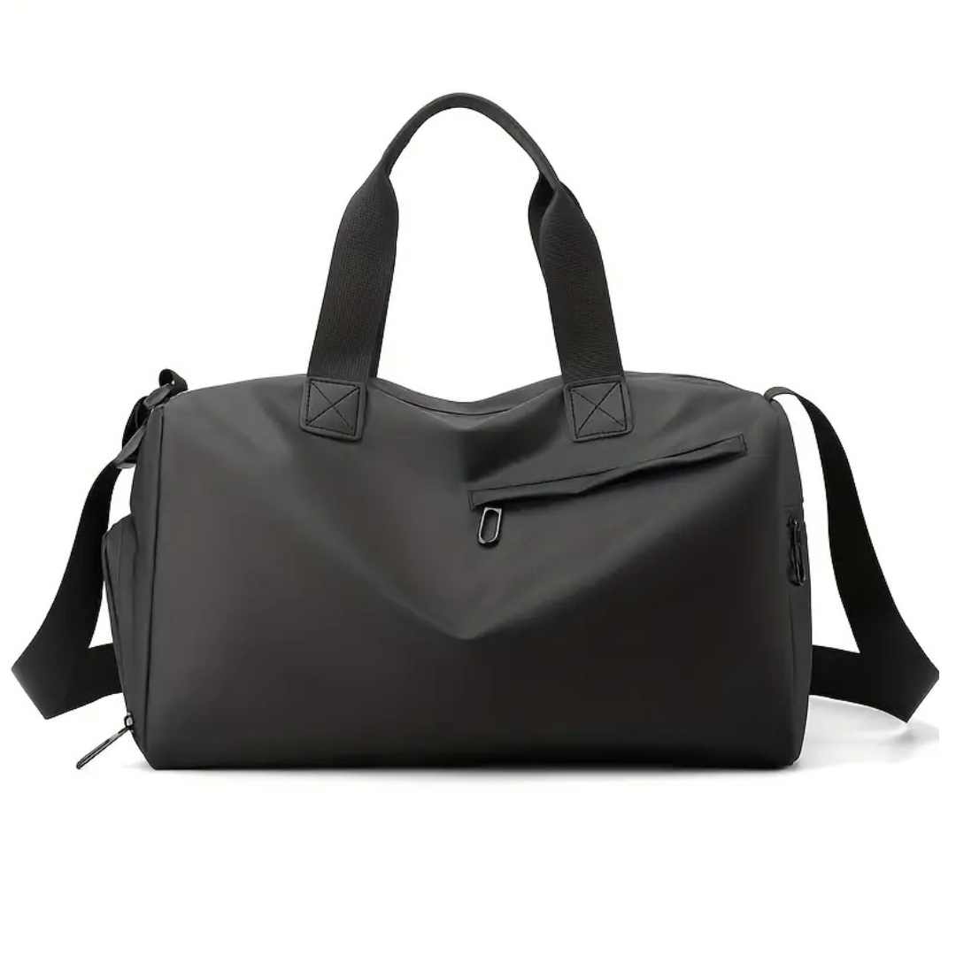 Waterproof Gym Travel Bag with Separate Shoe Section and Bottom Pocket - Image 4