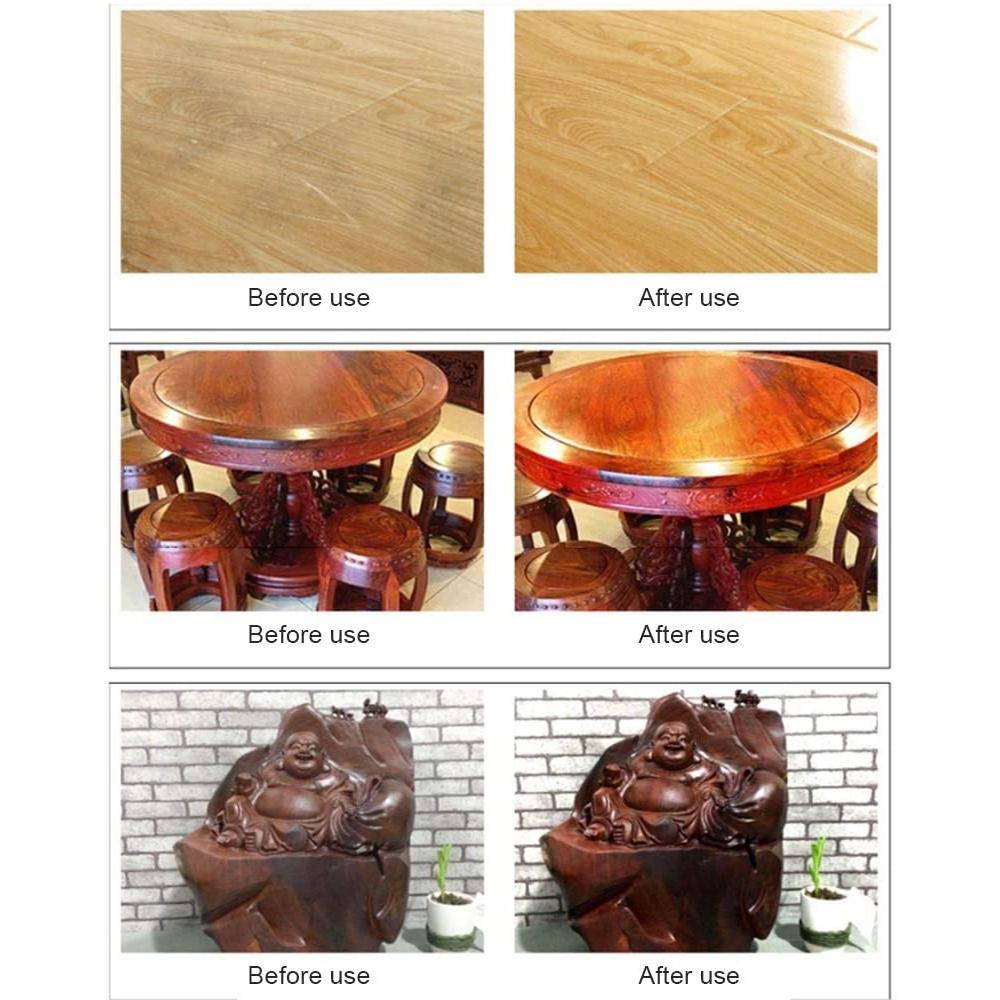 Natural Beeswax Wood Polish for Furniture Care and Protection