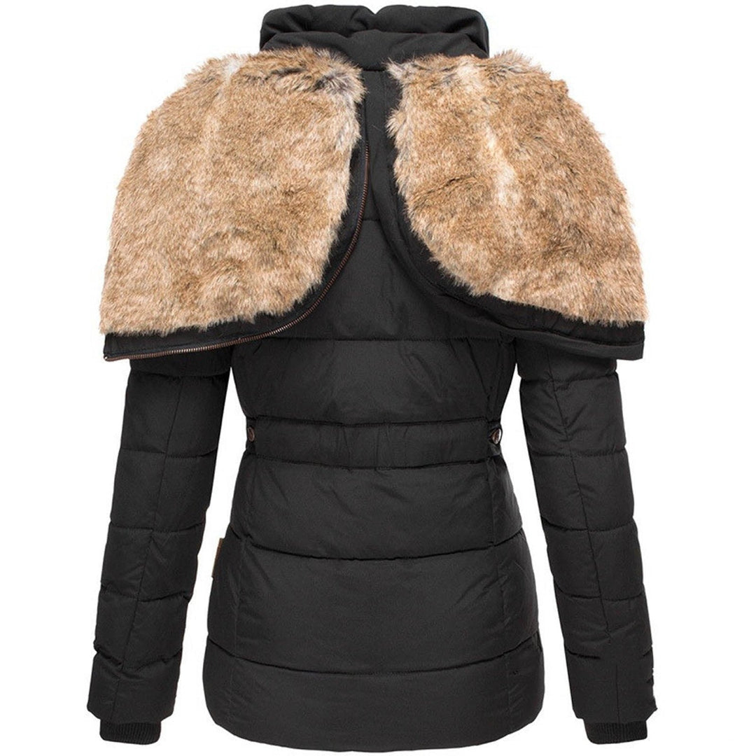 Women’s Thermal Hooded Slim Puffer Coat For Winter