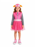 Girls 3 Piece Pup Dress Costume