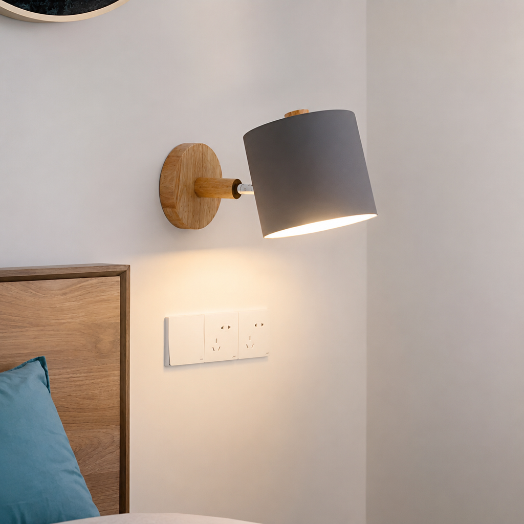 Adjustable Scandinavian Pastel Wall Light