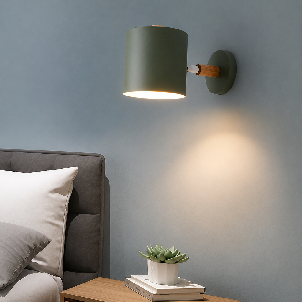 Adjustable Scandinavian Pastel Wall Light