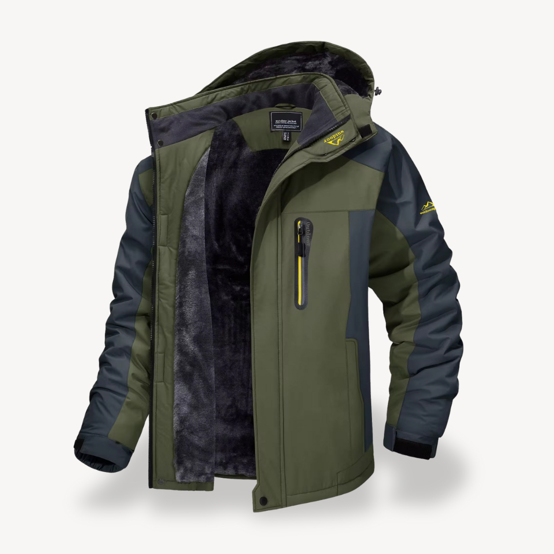 Men's Ultimate Warm Waterproof Outdoor Winter Jacket