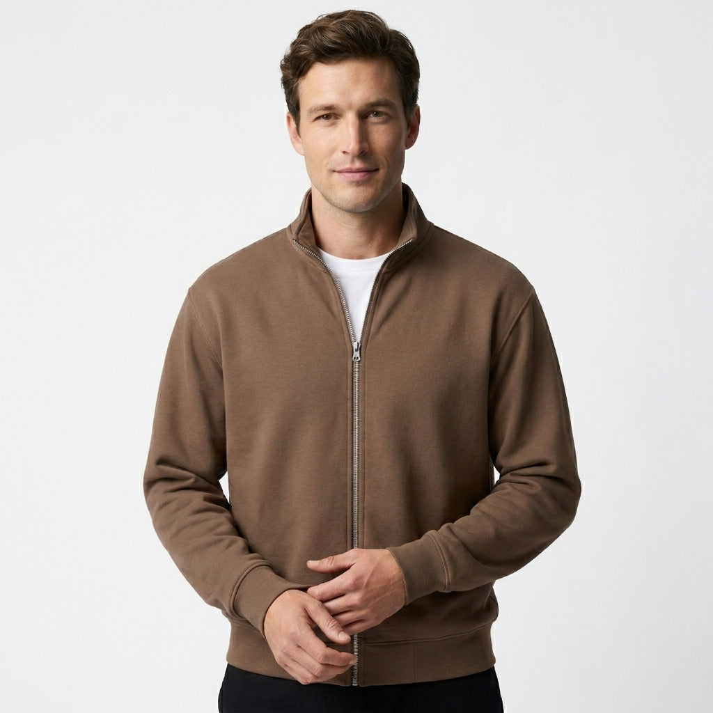 Mens Cardigan Sweater Full Zip - Image 5