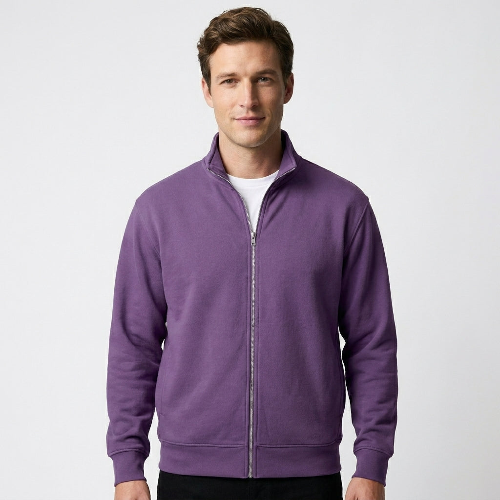 Mens Cardigan Sweater Full Zip - Image 3
