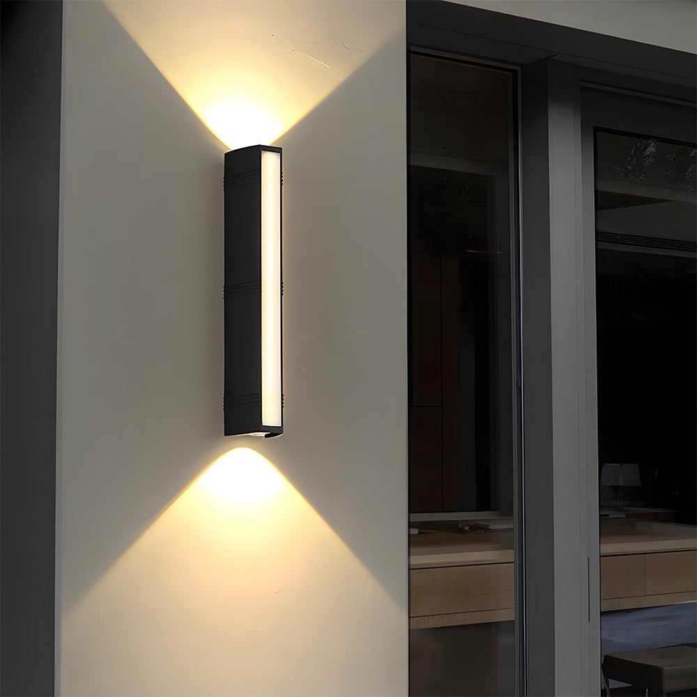 Outdoor Wall Light Contemporary Up Down Exterior Fixture - Image 7