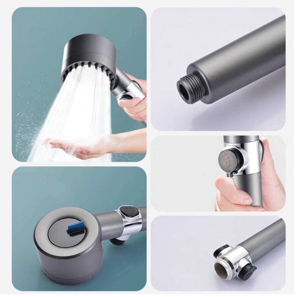 High-Pressure Showerhead with Filtration