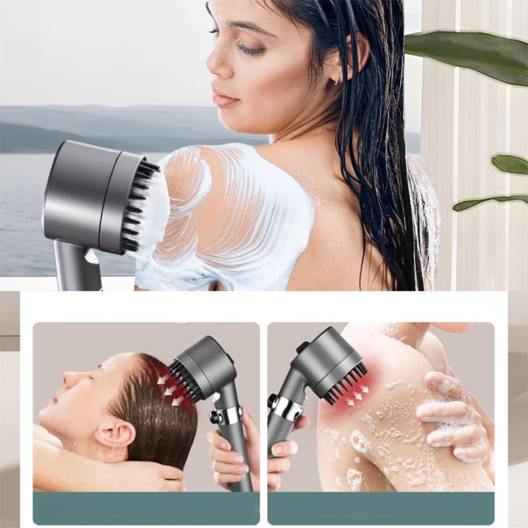 High-Pressure Showerhead with Filtration