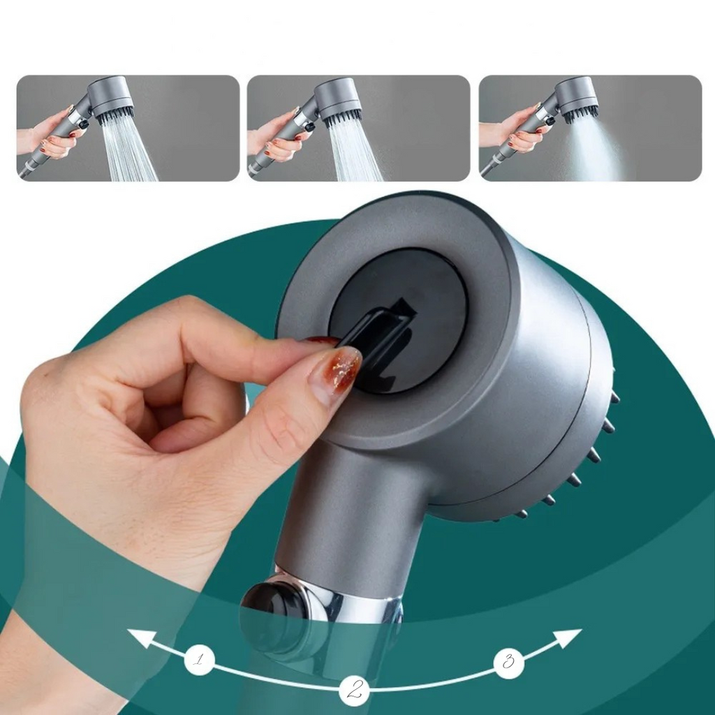 High-Pressure Showerhead with Filtration