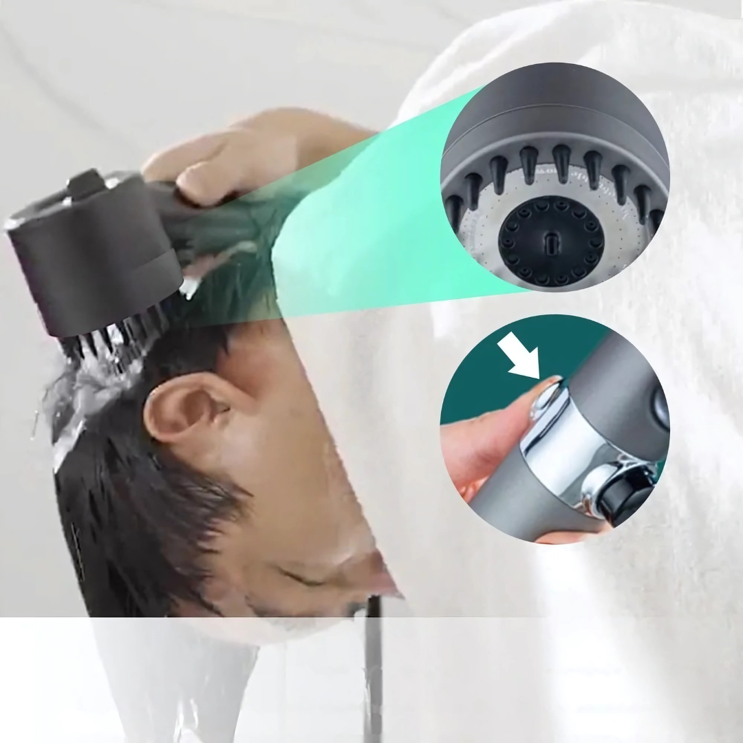 High-Pressure Showerhead with Filtration