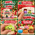 24 Piece Dumpling Squishy Advent Calendar - Image 4
