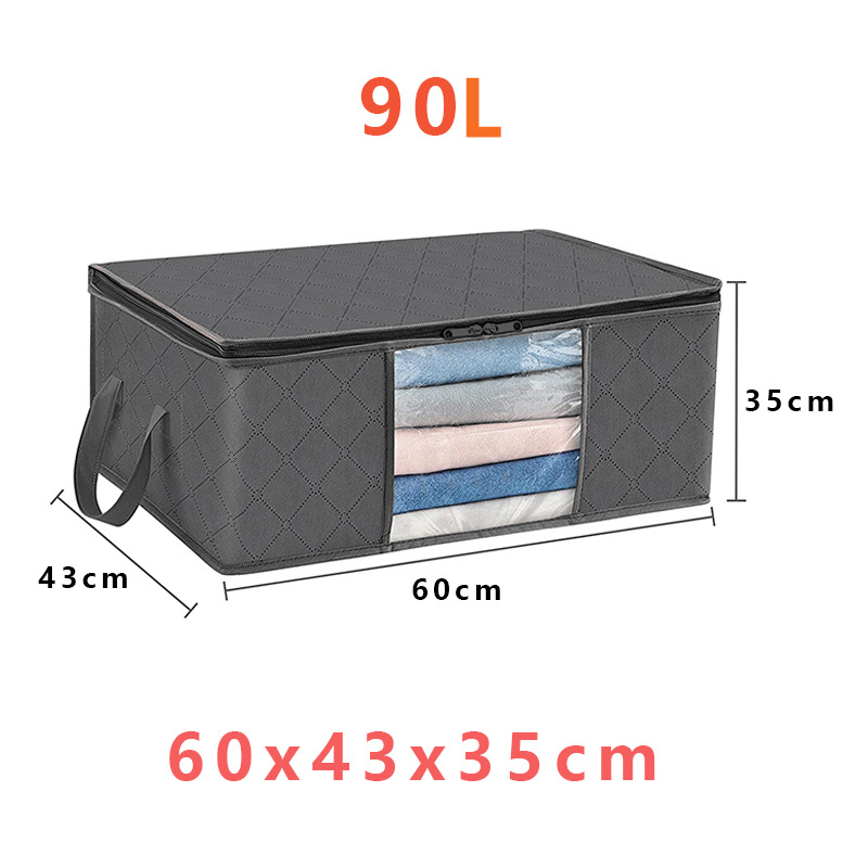 Foldable Storage Boxes with Handles and Front Window - Image 16