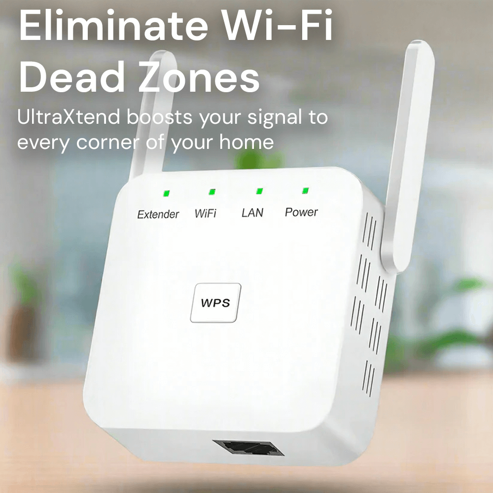 Universal Home WiFi Booster with Wide Coverage