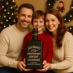 24 Piece Whiskey Advent Calendar 2026 Decorative 2D Bottle Designs - Image 4
