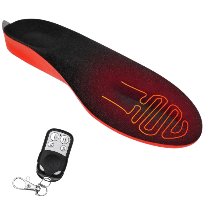 Rechargeable Heated Insoles for Winter Boots with Remote Control