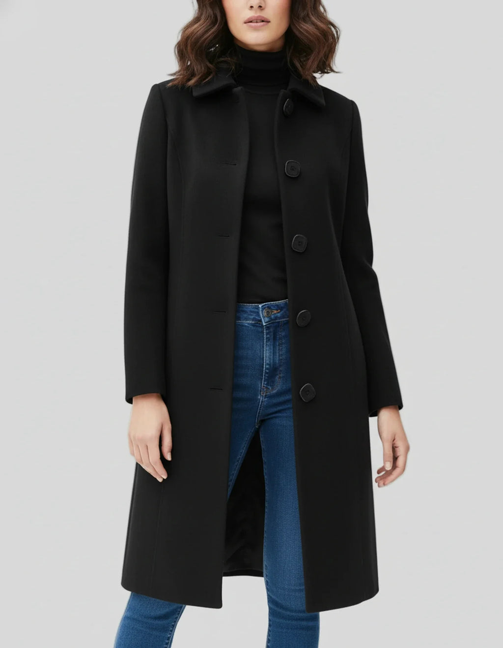 Women's Winter Semi-formal Warm Long Trench Coat