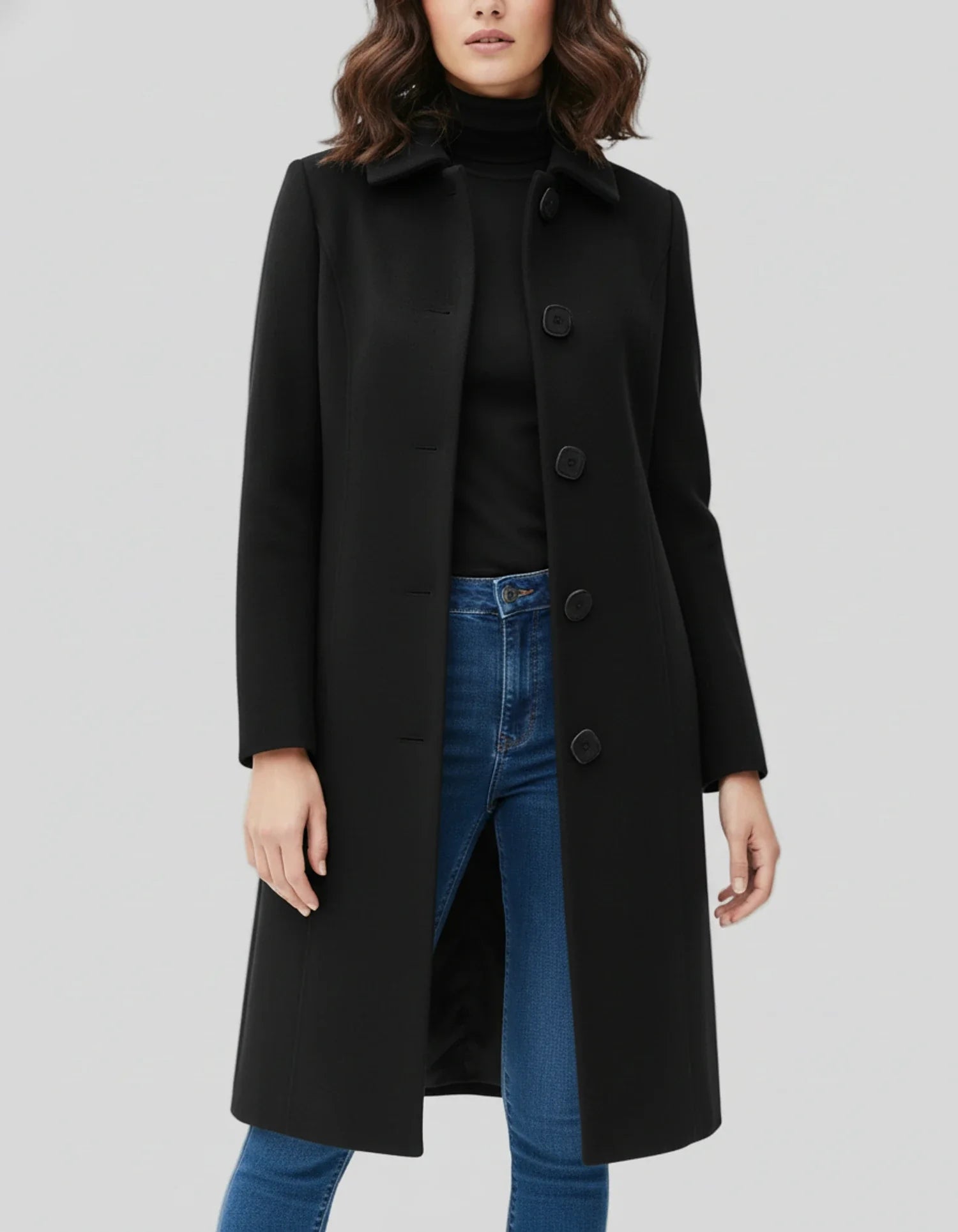 Women's Winter Semi-formal Warm Long Trench Coat