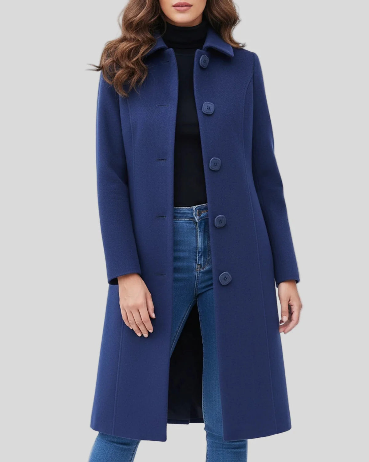 Women's Winter Semi-formal Warm Long Trench Coat
